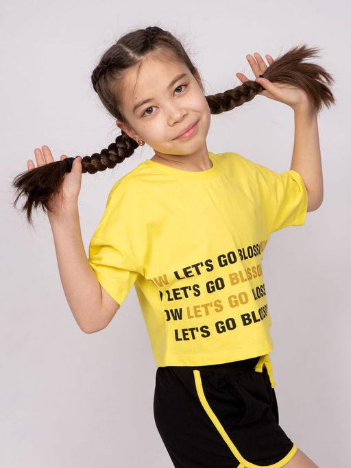 Футболка для девочки 51330 Фуксия* 390 Lets go - Let's go фото 10