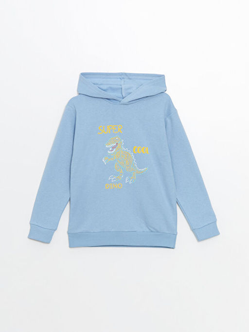 Kap??onlu Erkek ?ocuk Sweatshirt