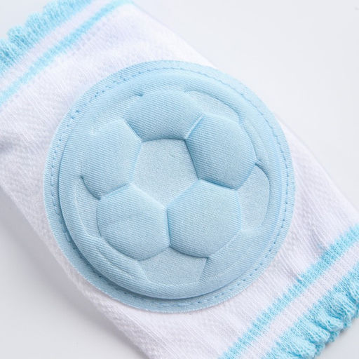 Наколенники детские для ползания, цвет голубой, от 6 мес. - Крошка я фото 5