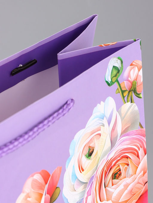 Цена за 2 шт. Пакет подарочный ламинированный вертикальный От всего сердца, 26?12?32 см