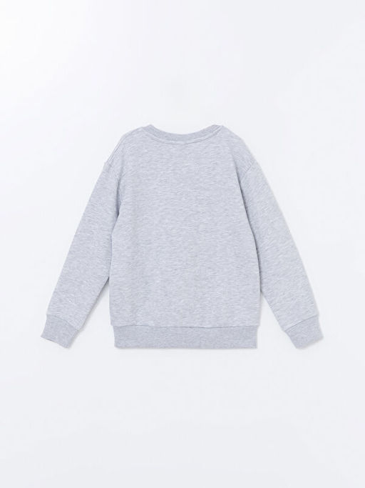 Bisiklet Yaka Basic Erkek ?ocuk Sweatshirt - Waikiki фото 3