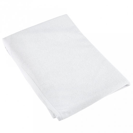 Наматрасник непромокаемый, натяжной 80х190х25см "Аквамембрана", махровый, хлопок 100% / PUR мембрана, упаковка "классическая" LDPE 26х33см, "Домашняя мода" (Россия)