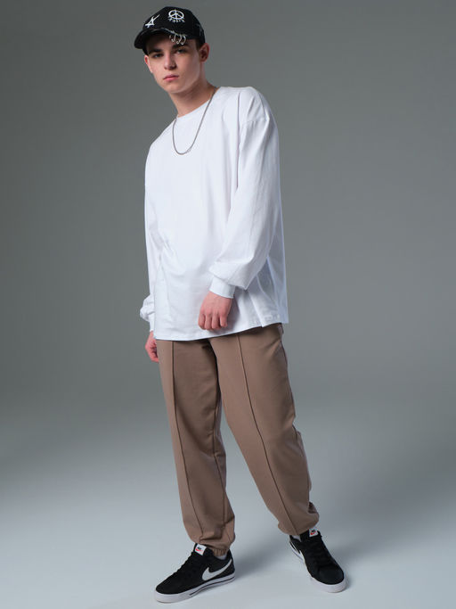 Брюки темно-бежевый 241171807 - Nota bene фото 10