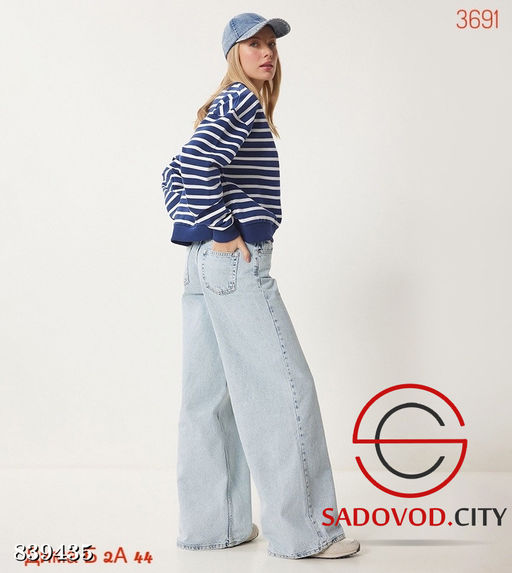 Джинсы с высокой посадкой - Bruno фото 3