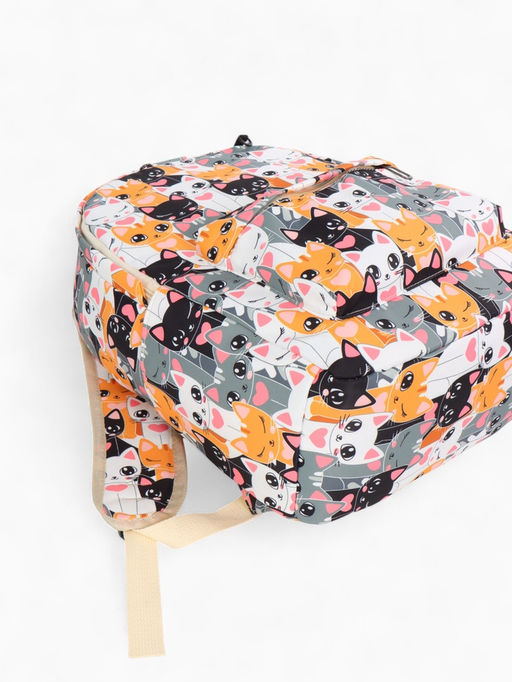 Набор: рюкзак школьный и пенал, с карманами, с принтом, размер 29?12?41 см, розовый