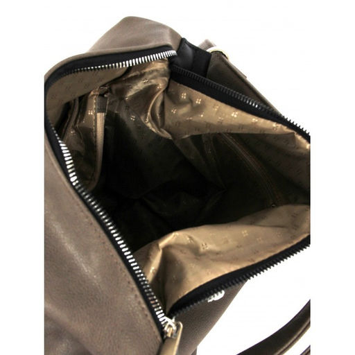 Сумка женская искусственная кожа ADEL-260 (рюкзак change) . 1отдел+кар/пер, капучино 260916 - Adelia фото 3