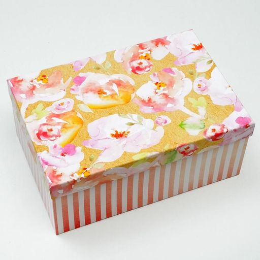 Набор подарочных коробок 10 в 1 «Цветы», 30.5×20×13 - 12×6.5×4 см