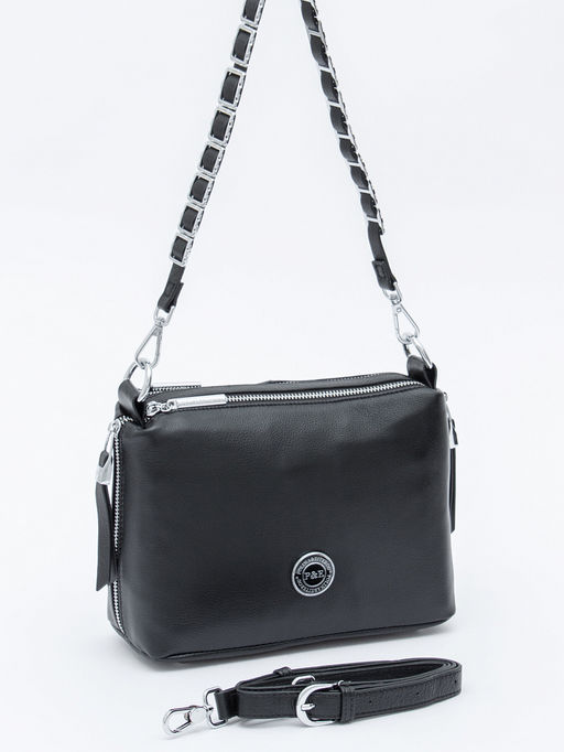 Сумка 0829CH black Polina&Eiterou