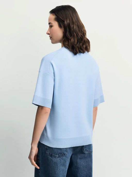 Джемпер из вискозы с рукавом 3/4 / Zarina фото 5