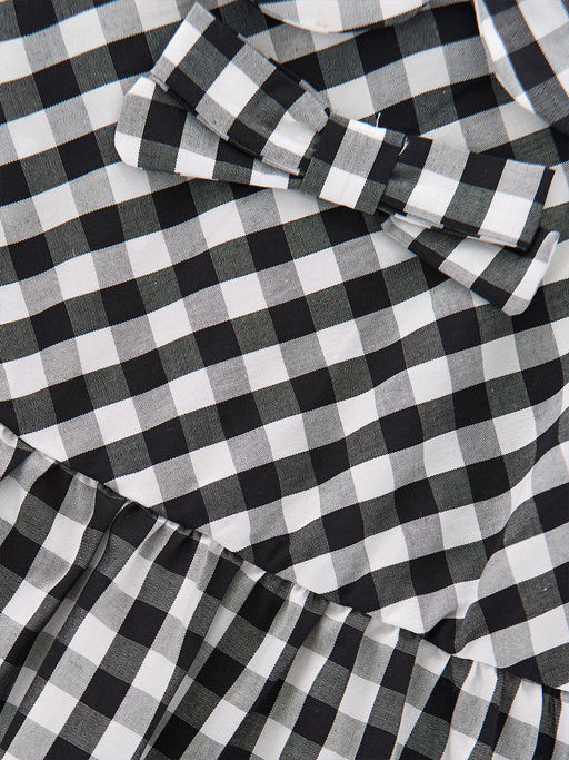 Платье в клетку UD 3288 черный - Mini maxi фото 3