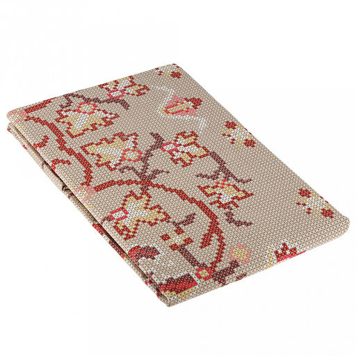 "Ришелье-2" Скатерть 180х145см, длина стола до 140см, на 6 персон, хлопок "Премиум" 186г/м2, "Домашняя мода" (Россия)