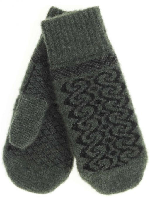 Варежки женские "Дуб" КРУГ 3463-4