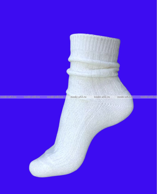 Цена за 10 пар. Термоноски женские из шерсти ламы и кашемира арт. 7159