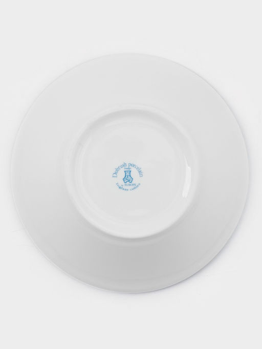 Салатник Добрушский завод «Версаль», 600 мл, фарфор, белая, синяя