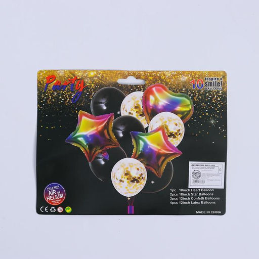Воздушные шары, набор «Радужный», 10 шт.