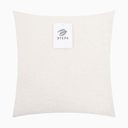 Наволочка декоративная Этель Boucle 43х43см, цвет белый, полиэстер  фото 9