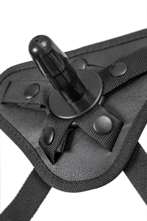 Трусики для страпона TOYFA RealStick Strap-On Dylan, экокожа, черные