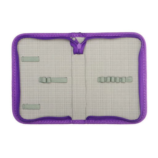 Пенал школьный «Совы», 13×19.5 см, 1 секция, на молнии, ткань