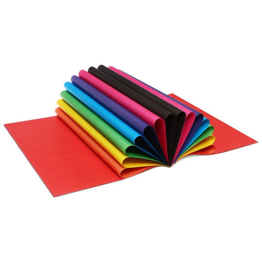 Бумага цветная А4, 32 листа, 16 цветов Енот, газетная, двусторонняя, на скобе - Calligrata фото 2