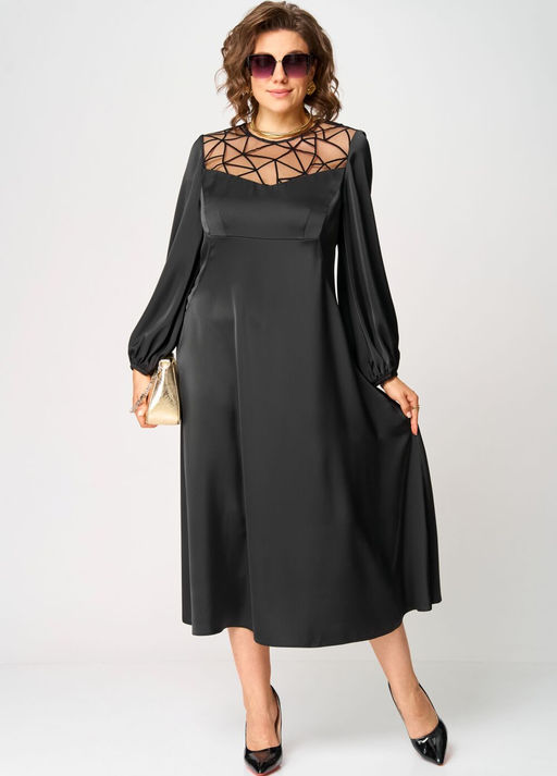 Платье EVA GRANT 7268В черный