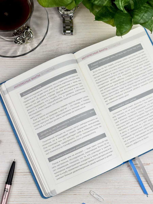 Ежедневник недатированный ESCALADA, А5, 160 л., арт. 63971/ 15 5 ШАГОВ К СЧАСТЬЮ  фото 31