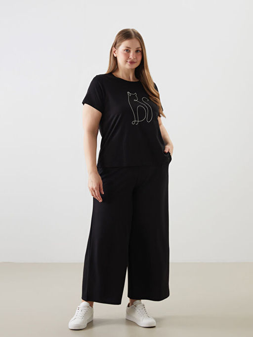 Beli Lastikli Geni? Pa?a Kad?n Pantolon