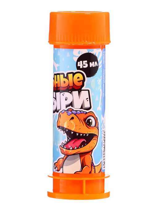 Цена за 15 шт. Мыльные пузыри, 45 мл оранжевые