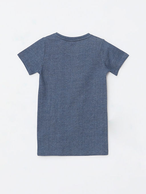 Bisiklet Yaka Basic K?sa Kollu Erkek ?ocuk ??lik - Waikiki фото 2