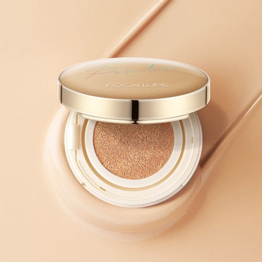 FOCALLURE Тональный крем кушон Poreless Matte Air Cushion Foundation тон 103, 10 г  фото 6