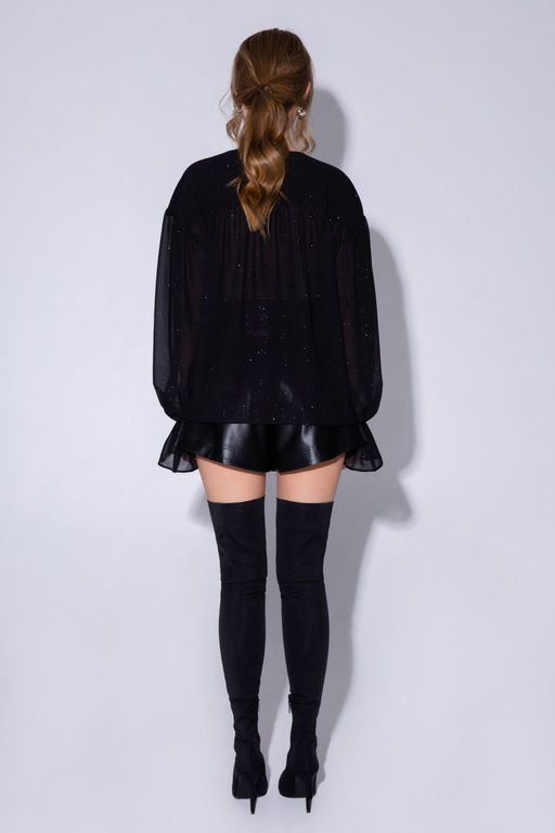 Блуза Pirs 4522 черный  фото 2