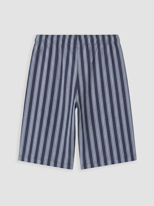 Beli Lastikli ?izgili Erkek ?ocuk Pijama ?ort