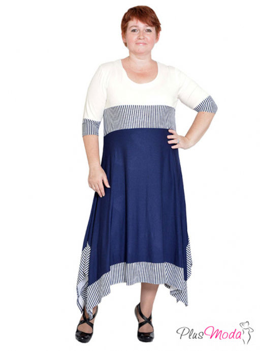 Платье Модель №123 размеры 50-72 - Plusmoda фото 5