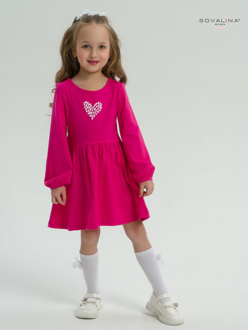 Платье Моана фуксия-лав ПС