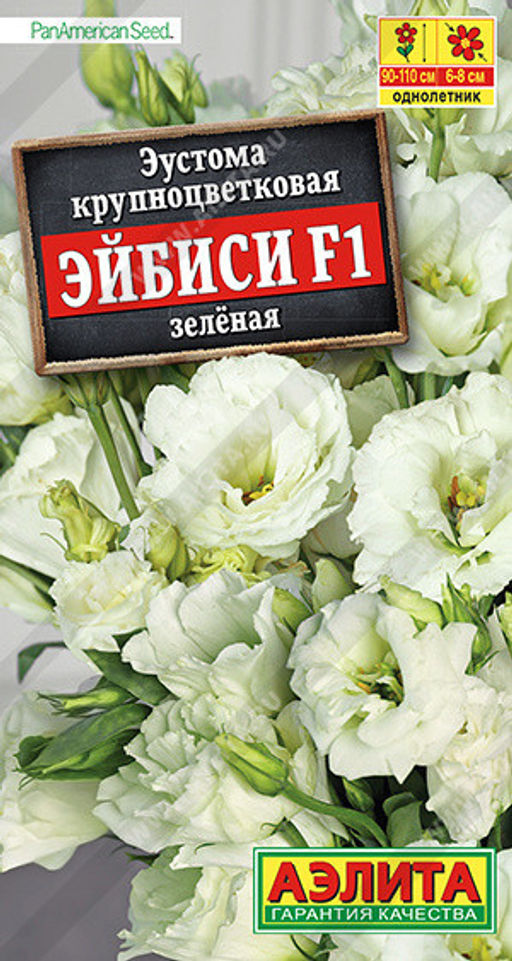 1958A Эустома Эйбиси F1 зеленая крупноцветковая махровая 5шт