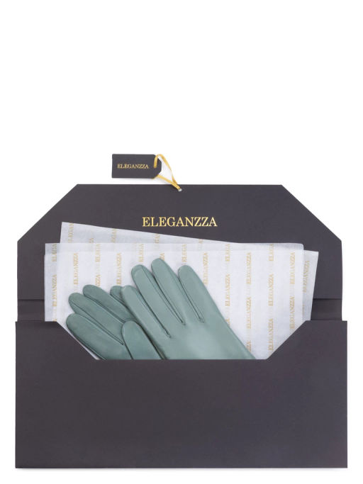 Перчатки женские ш+каш. F-IS5500 greengrey - Eleganzza фото 6