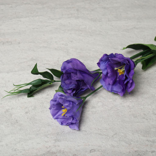 Цветок искусственный Эустома 80 см / C-80 /уп 100/800/ - Галеонтрейд фото 4