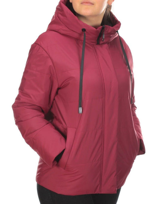 2255 WINE Куртка демисезонная женская Flance Rose (100 гр. синтепон)
