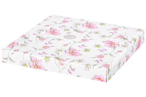 Тарелка д/фарш. яиц 24*24*2,5 см "ХВ Диана" фарфор, NEW BONE CHINA