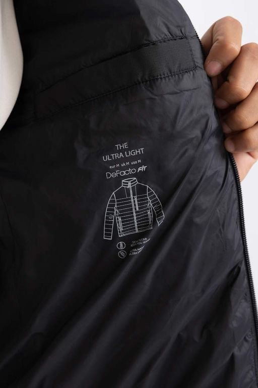 Водоотталкивающая куртка-пуховик приталенного кроя DeFactoFit  фото 7