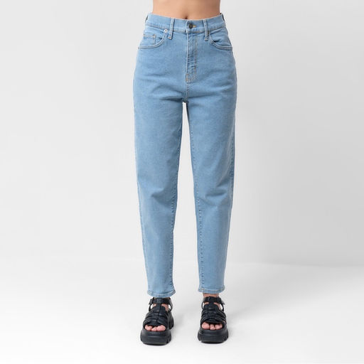 Джинсы женские мом MIST: Denim, размер (25) 40-42, голубые