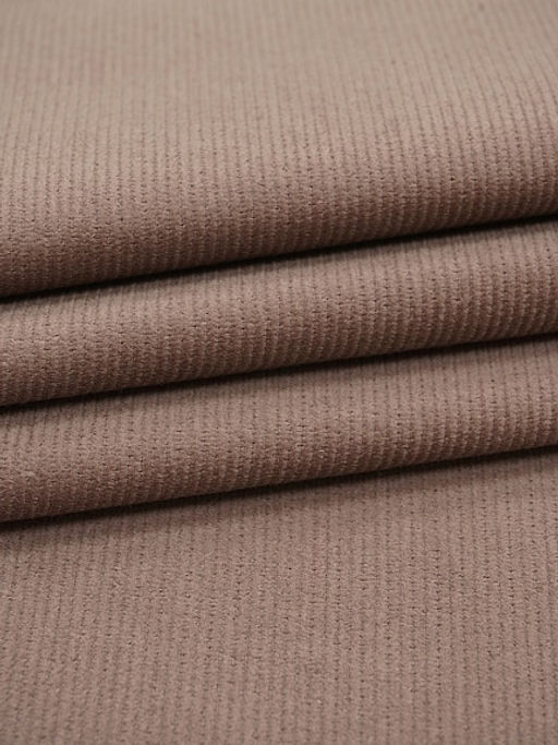 Микровельвет цв.Коричнево-розовый, ш.1.45м, хлопок-100%, 190гр/м.кв - Купава фото 2