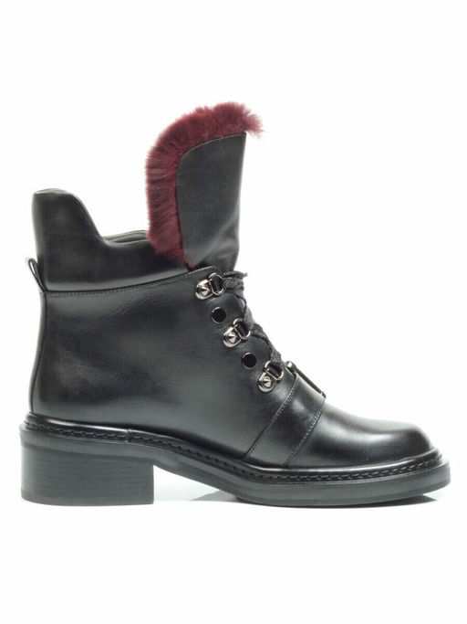 01-H001-3637-N380K BLACK Ботинки демисезонные женские (натуральная кожа, байка) - No name фото 10