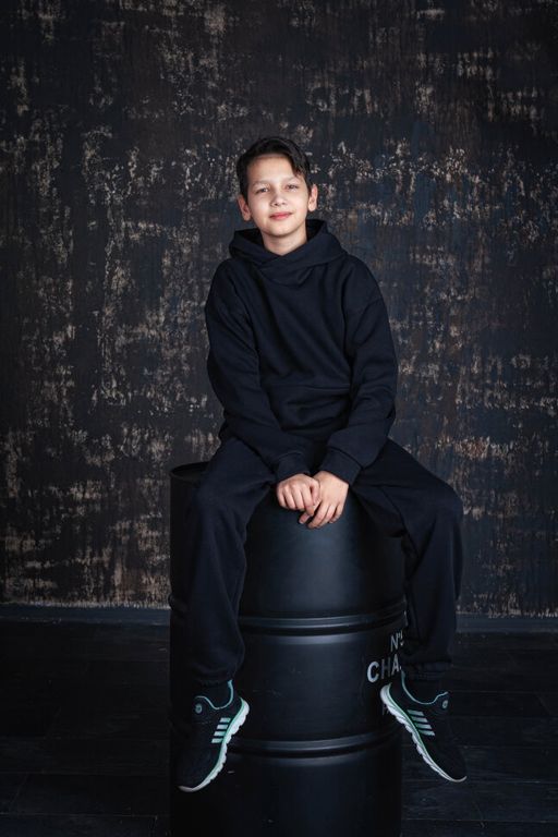 Костюм мужской утепленный ПРЕМИУМ качество, футер 3х нитка С НАЧЕСОМ - Knitka wear фото 8