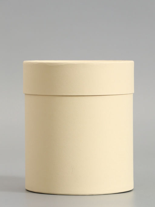 Коробка подарочная, завальцованная, "Кремовая", 12 х 12 см