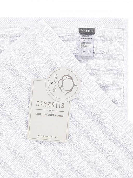 Полотенце для рук 40x60 белый махровая ткань - Lucky фото 5