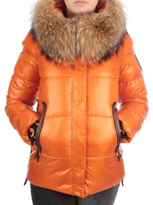 8290 ORANGE Куртка зимняя женская JARIUS (200 гр. холлофайбера) - Фабричный китай фото 2