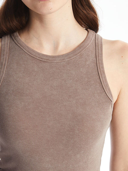 Kad?n Bisiklet Yaka D?z Atlet