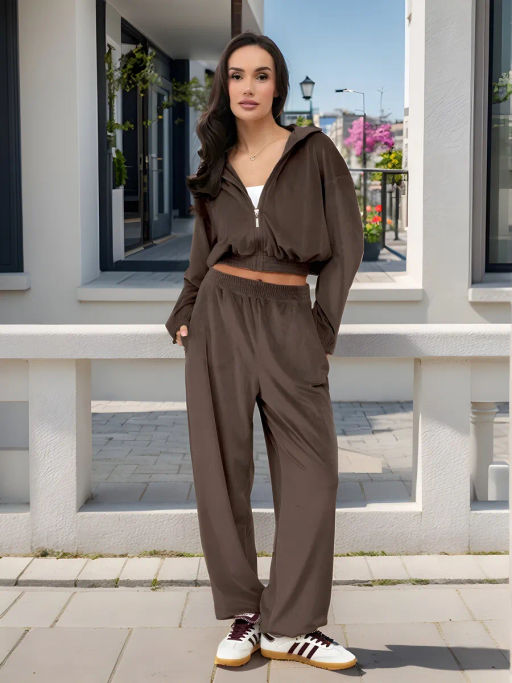 Костюм женский Элис Молочный шоколад - Modamica фото 11