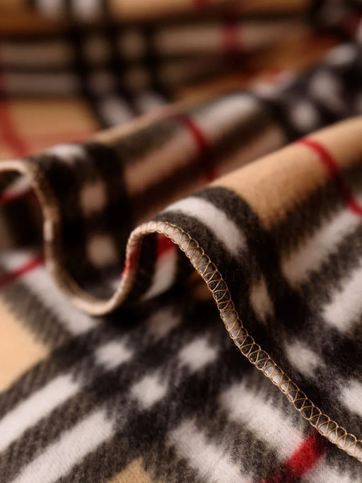 Флисовый плед 130x160 см с принтом PF130, двусторонний: Для дома, дивана, пикника, машины, путешествий - Bio-Line