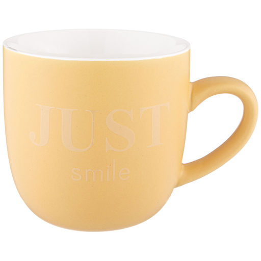 КРУЖКА JUST SMILE 410 МЛ